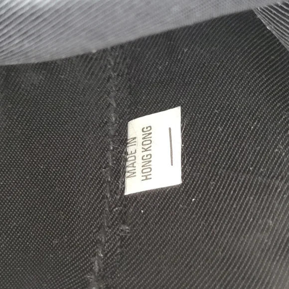 Vintage Beaded Black Clutch Bag Silver Chain Strap ~ 1960? ~ Made in Hong Kong - Picture 12 of 16